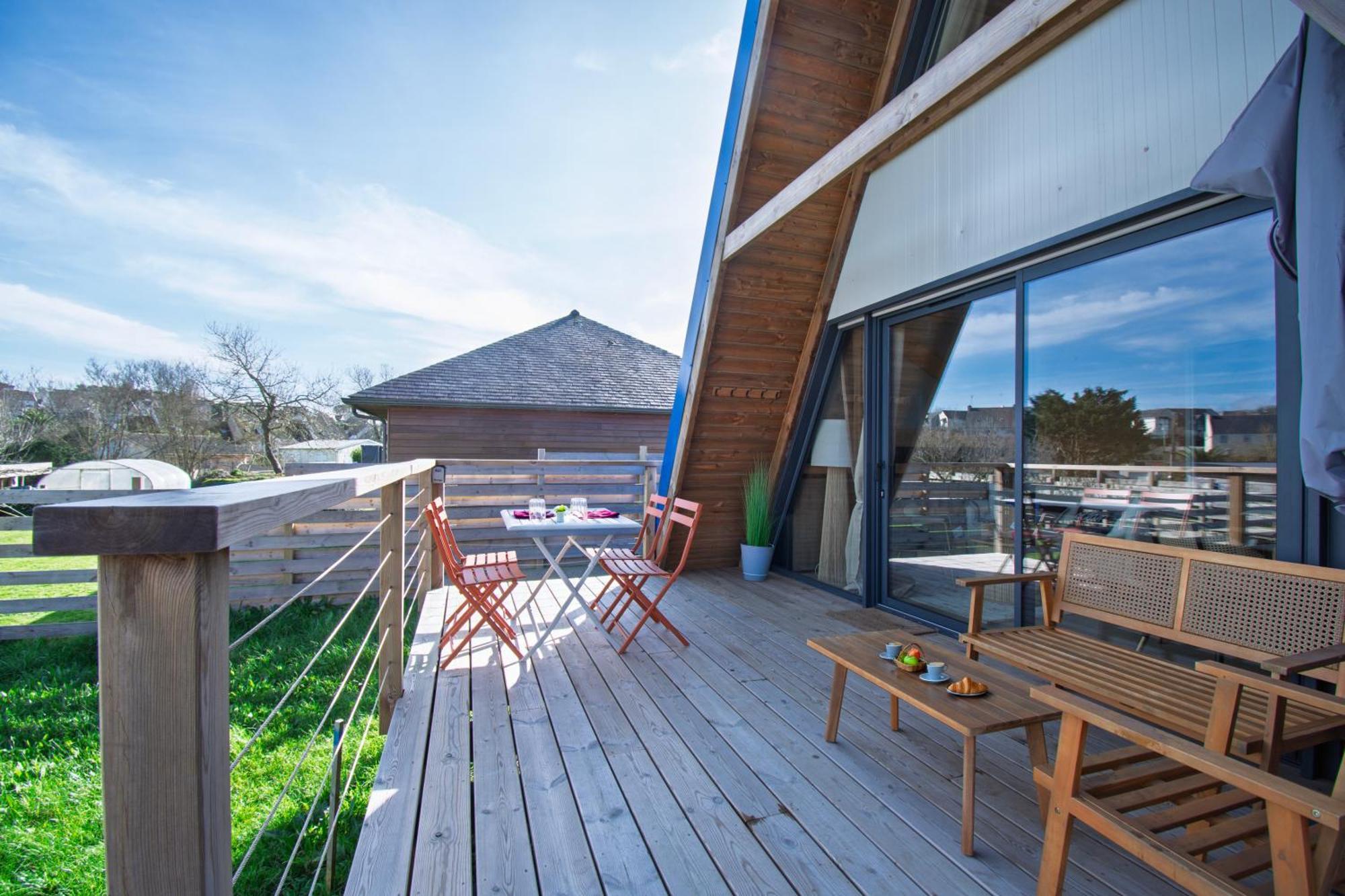 Le Tipi Bleu Tiny House Neuve Avec Terrasse Et Jardin Camaret-sur-Mer