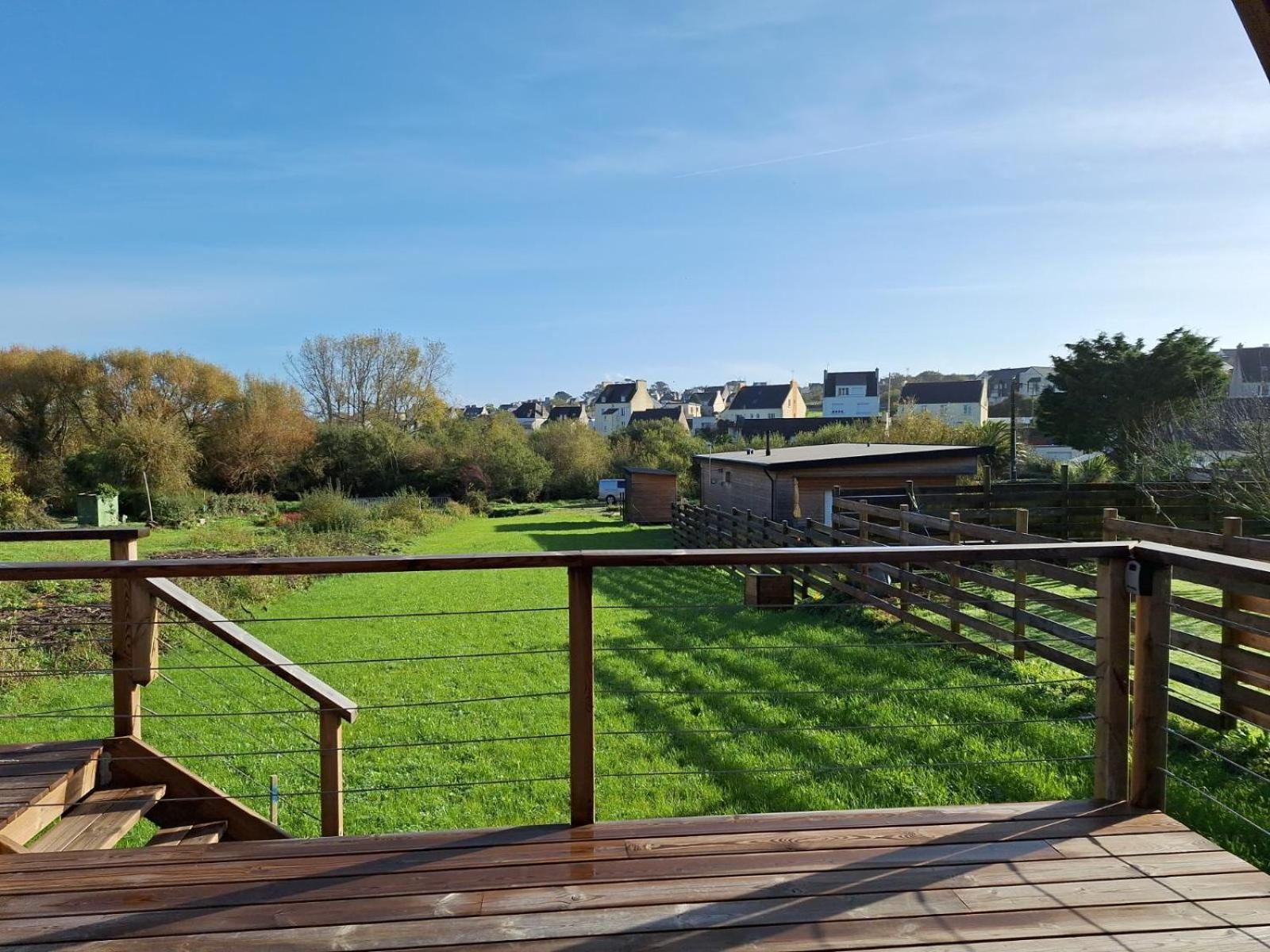Chalet Le Tipi Bleu Tiny House Neuve Avec Terrasse Et Jardin *