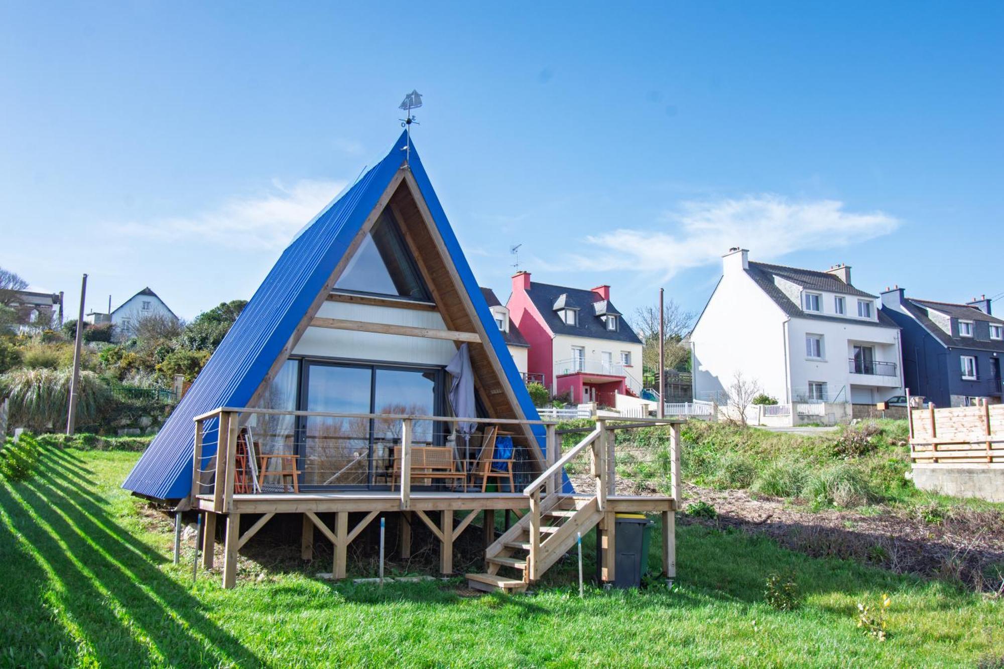 Le Tipi Bleu Tiny House Neuve Avec Terrasse Et Jardin Camaret-sur-Mer